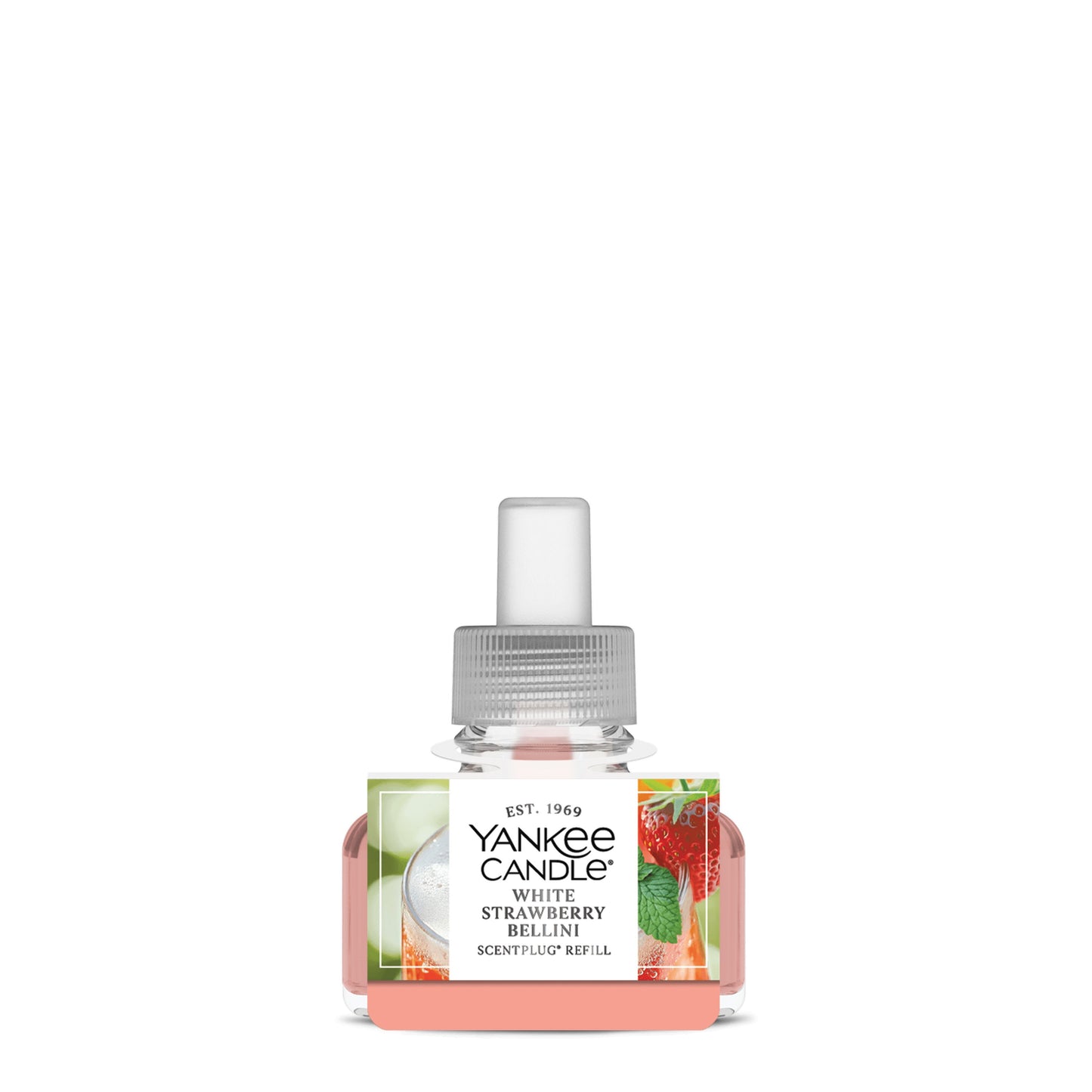 White Strawberry Bellini Drop 5-0560